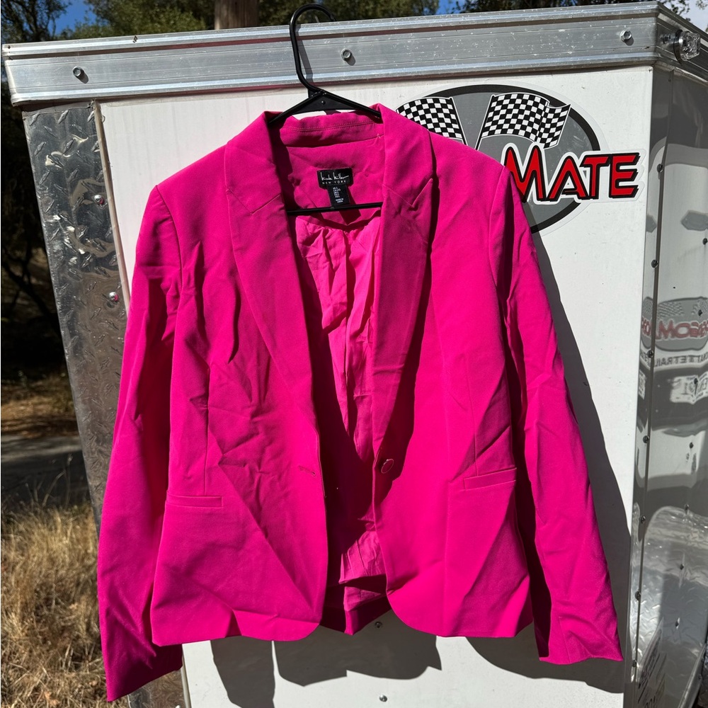 Nicole Miller Hot Pink Blazer